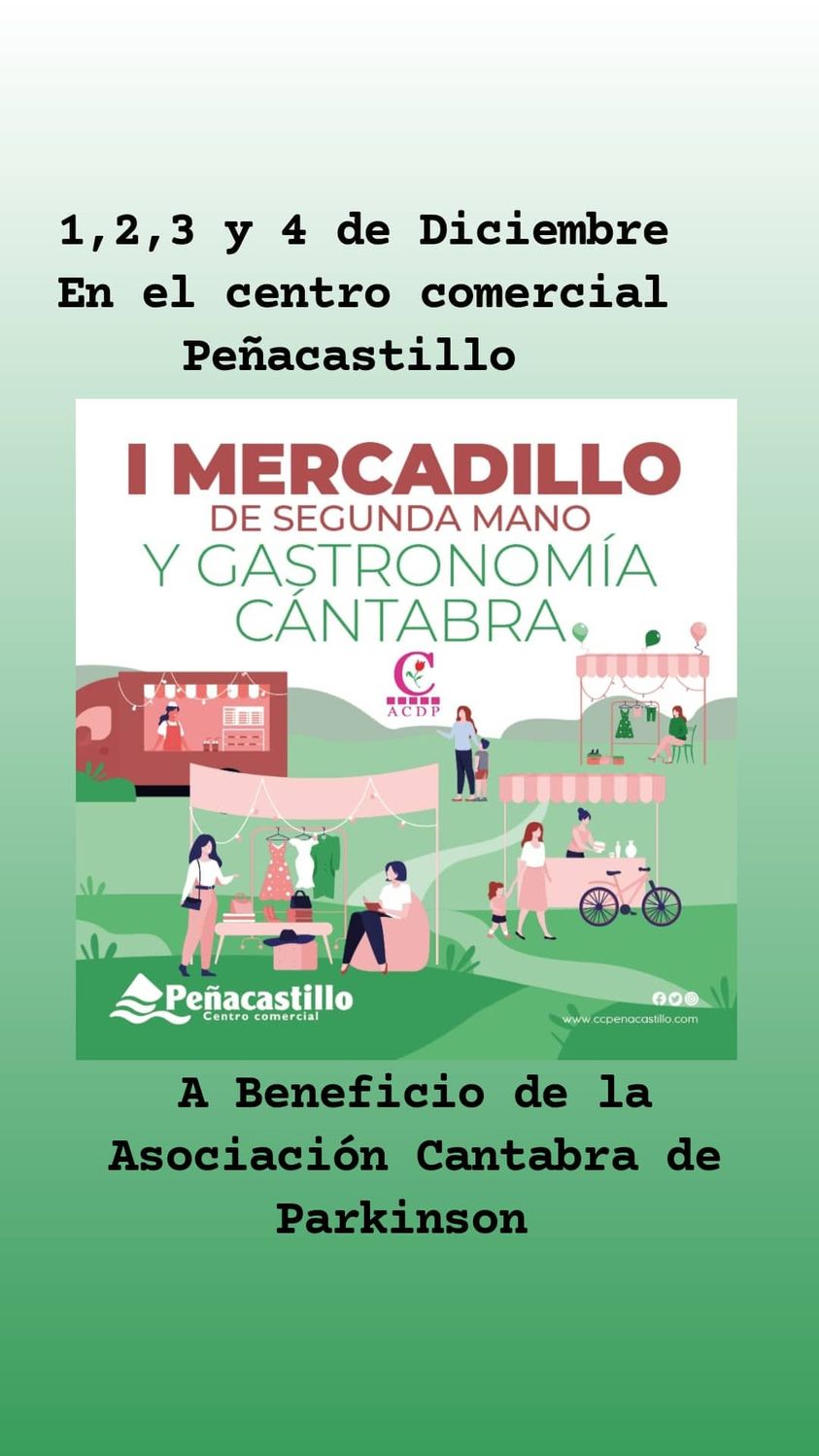 I Mercadillo de Segunda Mano Y Gastronomía Cántabra
