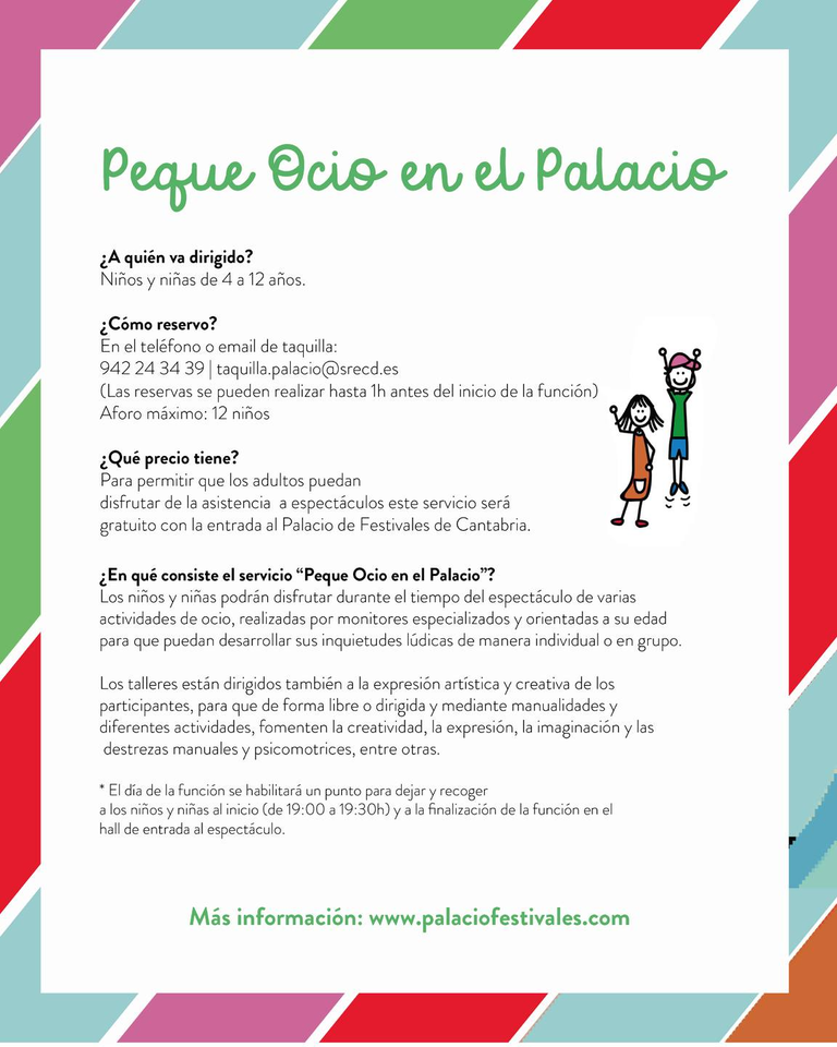 Peque Ocio en el Palacio 2022 – Palacio de Festivales