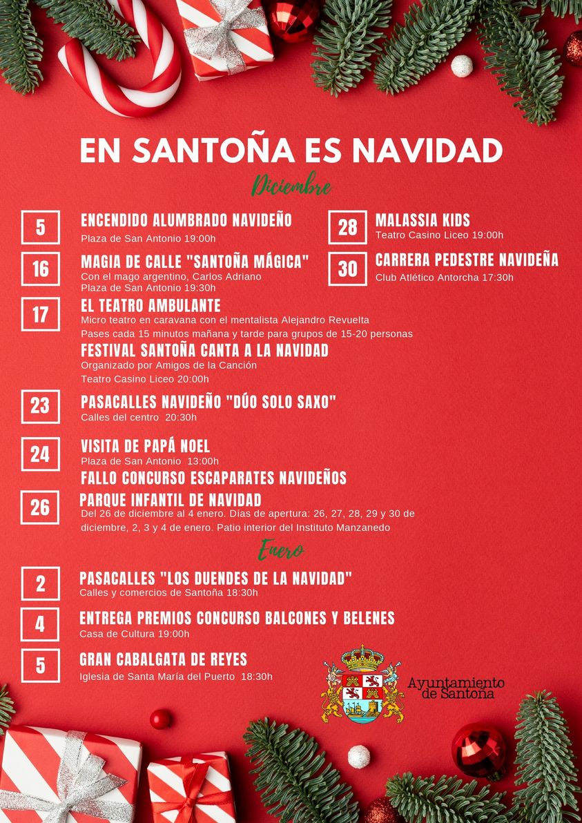 Programación Navidad 2022 – Santoña