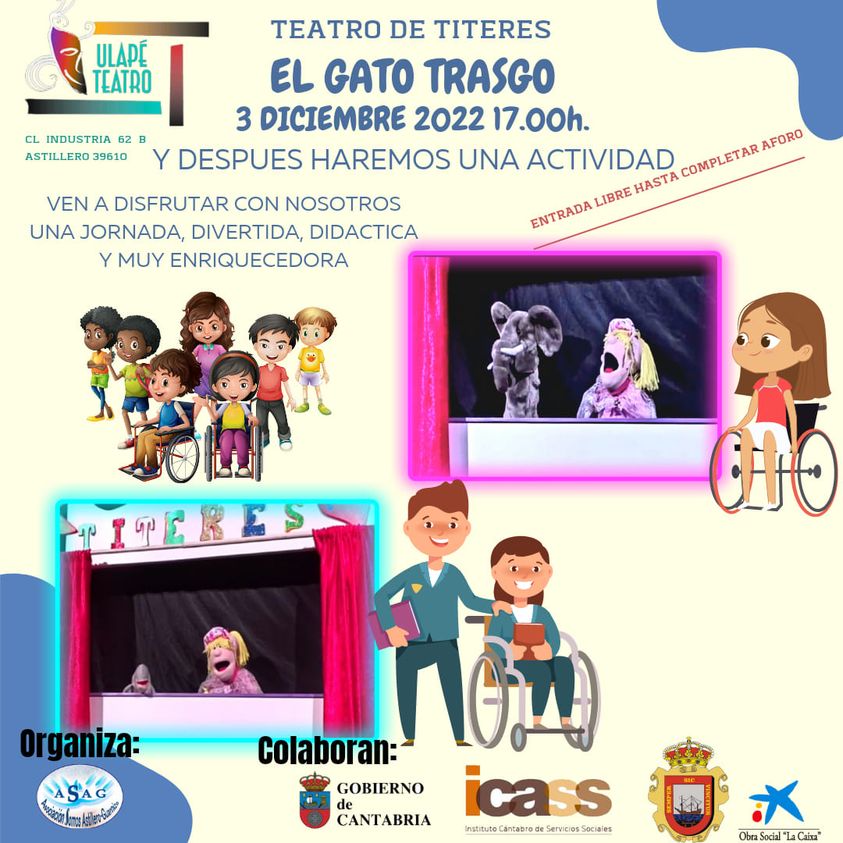 Teatro de Títeres – El Gato Trasgo