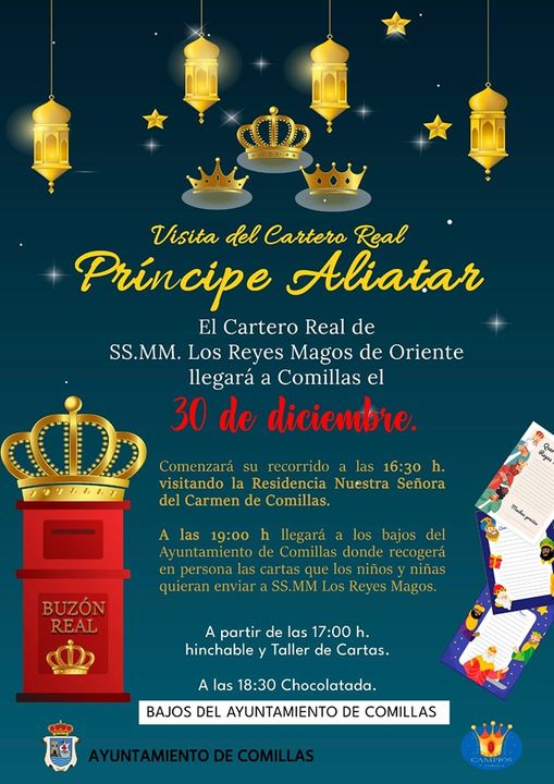 Visita Cartero Real Comillas 2022