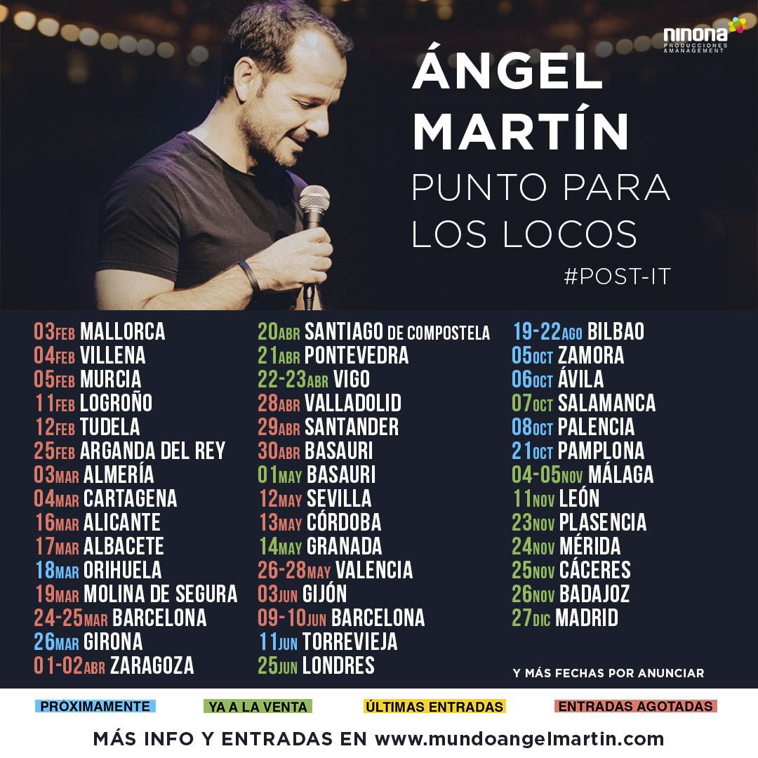 Ángel Martín – Un Punto para los Locos – Santander 2023