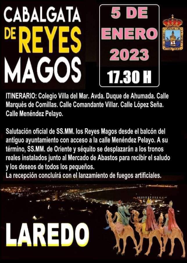 Cabalgata de Reyes 2023 – Laredo