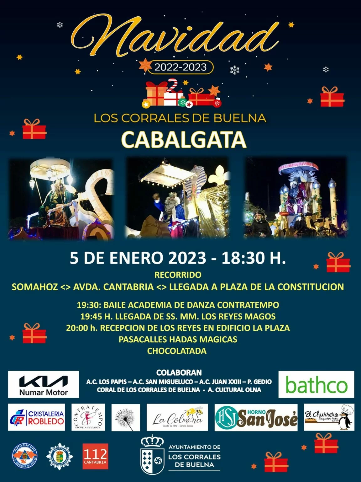 Cabalgata de Reyes 2023 – Los Corrales de Buelna