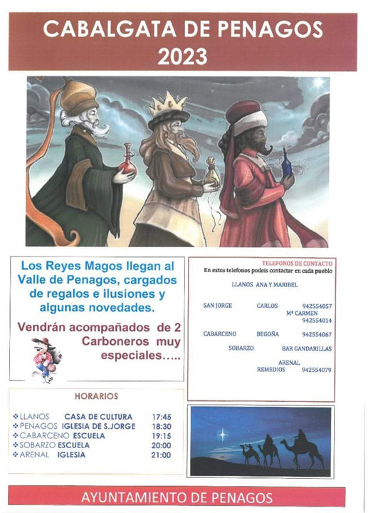 Cabalgata de Reyes 2023 – Penagos