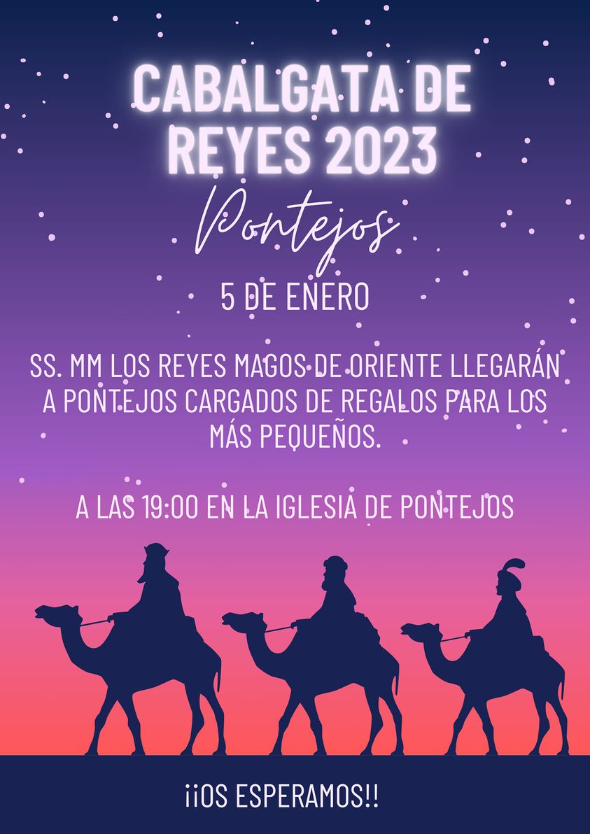 Cabalgata de Reyes 2023 – Pontejos