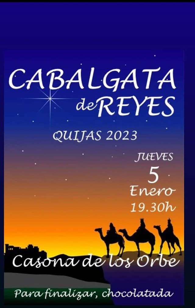 Cabalgata de Reyes 2023 – Quijas