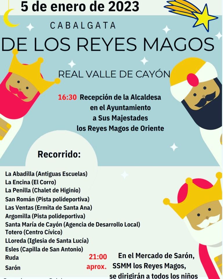 Cabalgata de Reyes 2023 – Real Valle de Cayón