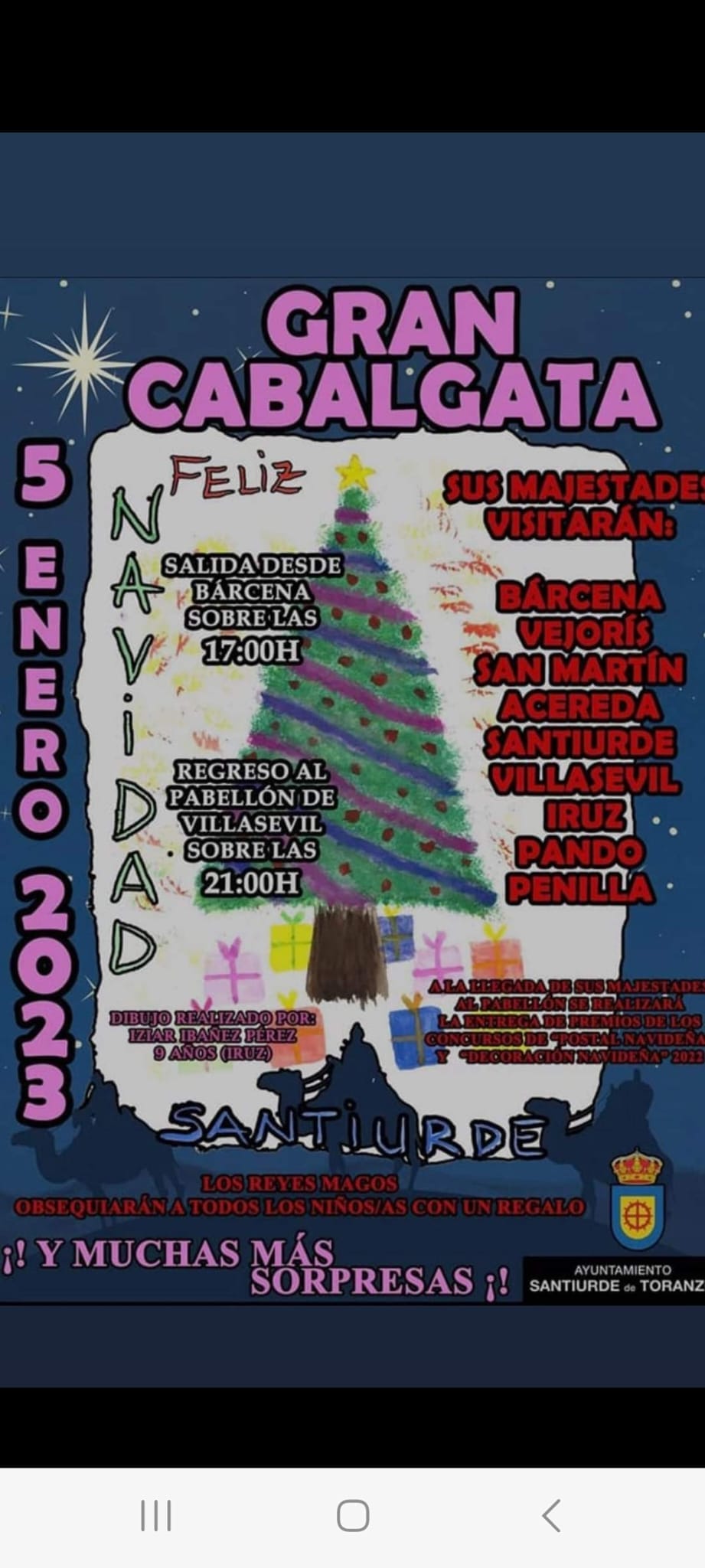 Cabalgata de Reyes 2023 – Santiurde de Toranzo