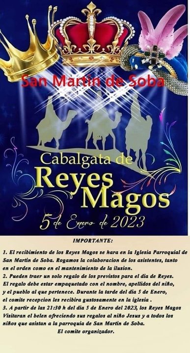 Cabalgata de Reyes 2023 – Soba