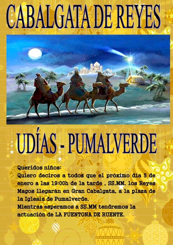 Cabalgata de Reyes 2023 – Udías – Pumalverde