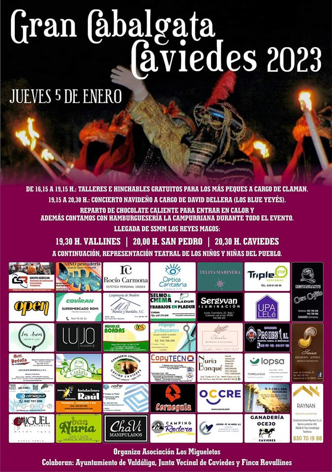 Cabalgata de Reyes Magos 2023 – Caviedes