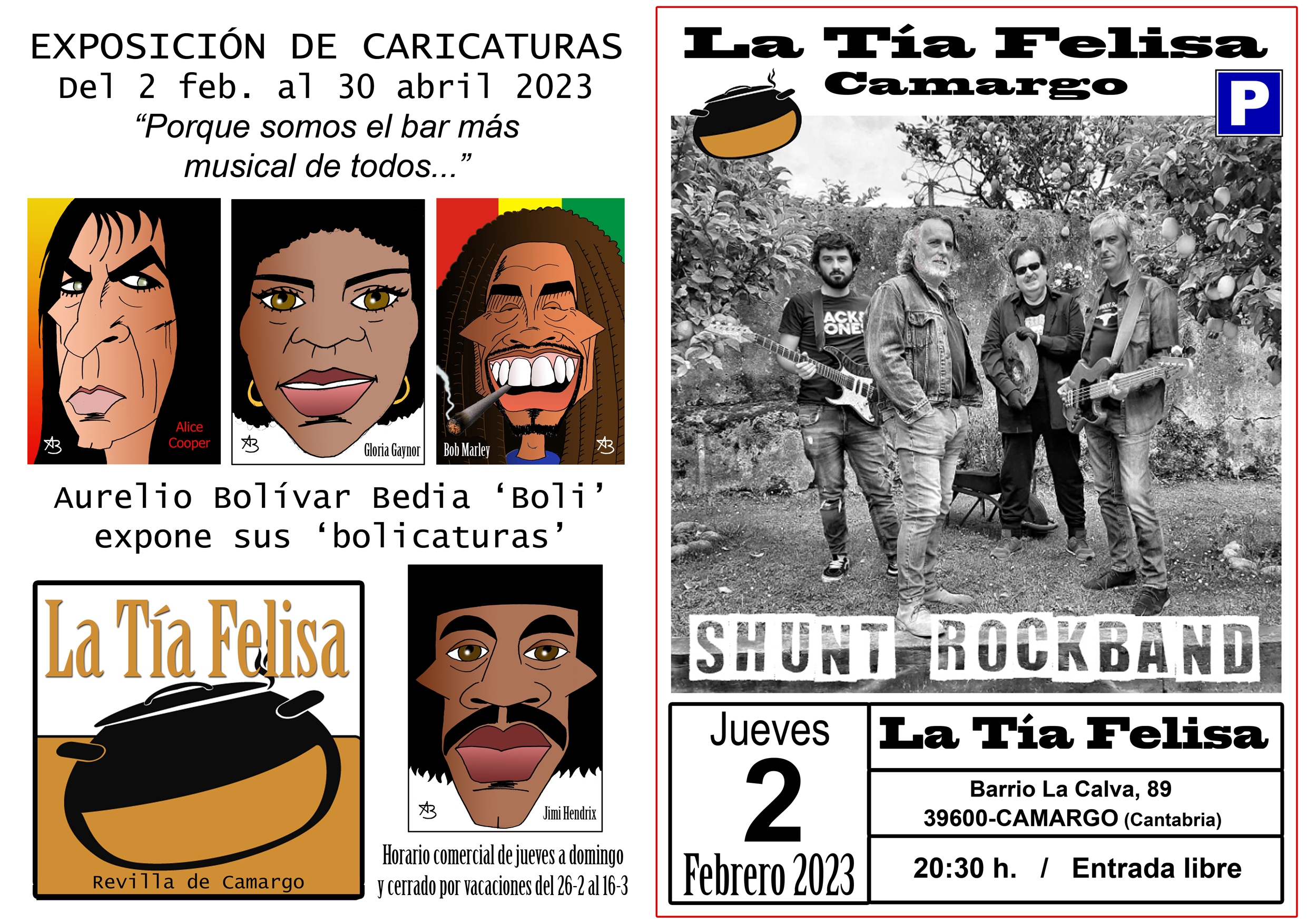 Concierto La Tifa Felisa – Exposición