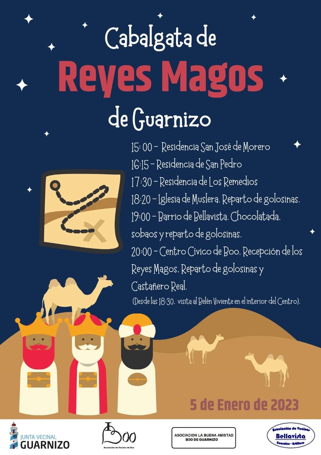 Cabalgata de Reyes 2023 – Guarnizo