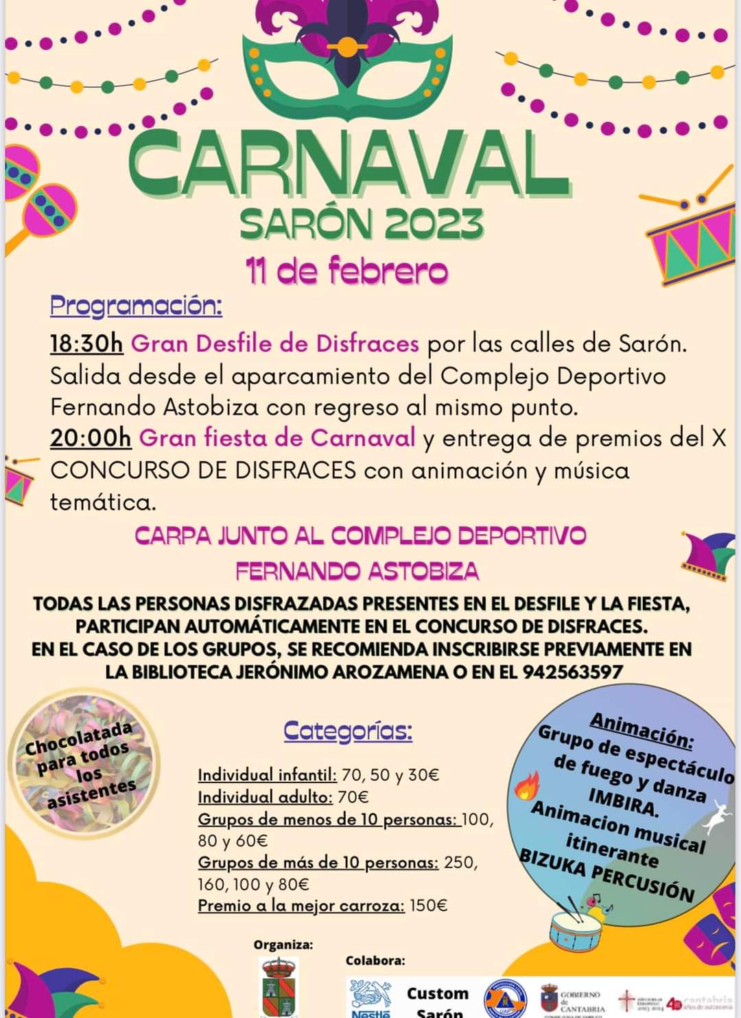 Carnaval Sarón 2023