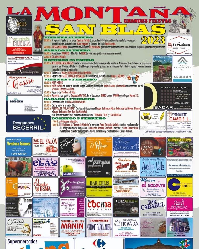 Fiestas de San Blas 2023 – La Montaña