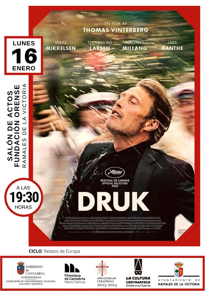Sesión de Cine – Druk – 16 Enero