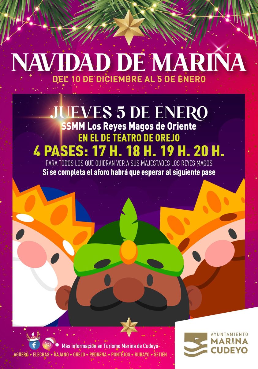 Visita Reyes Magos 2023 – Marina de Cudeyo