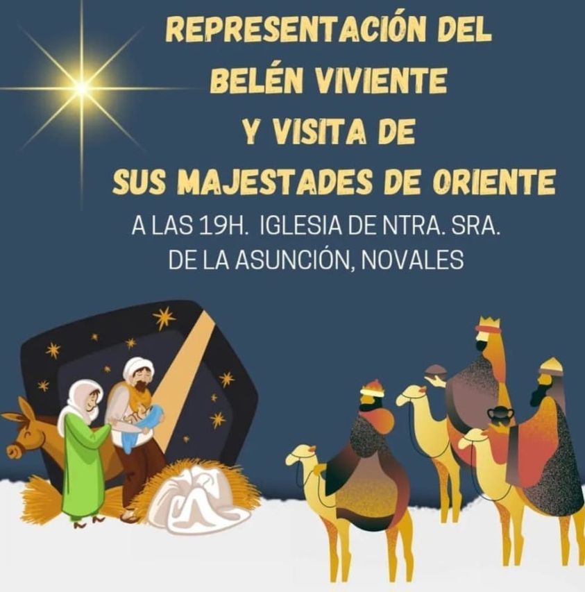 Visita Reyes Magos 2023 – Novales
