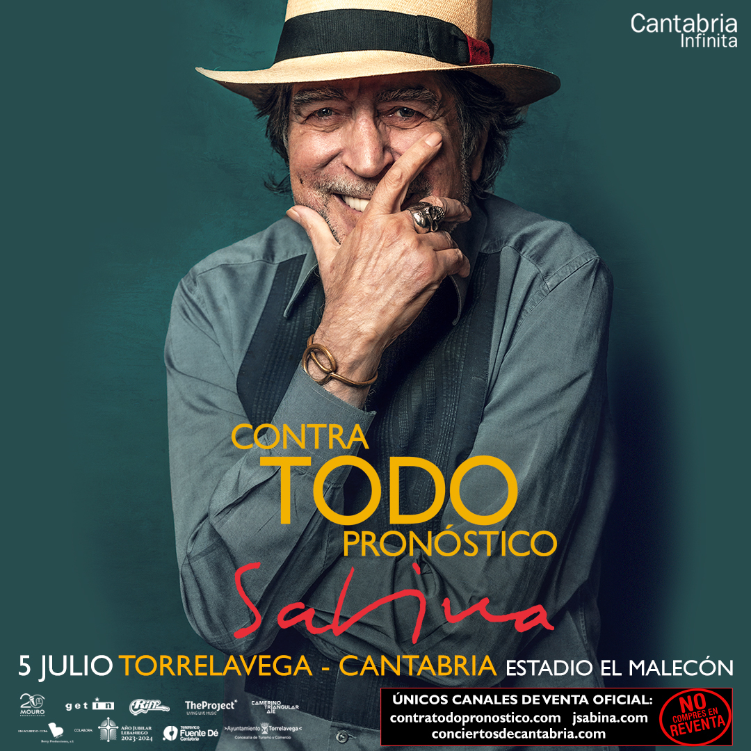 Concierto Joaquín Sabina Cantabria 2023