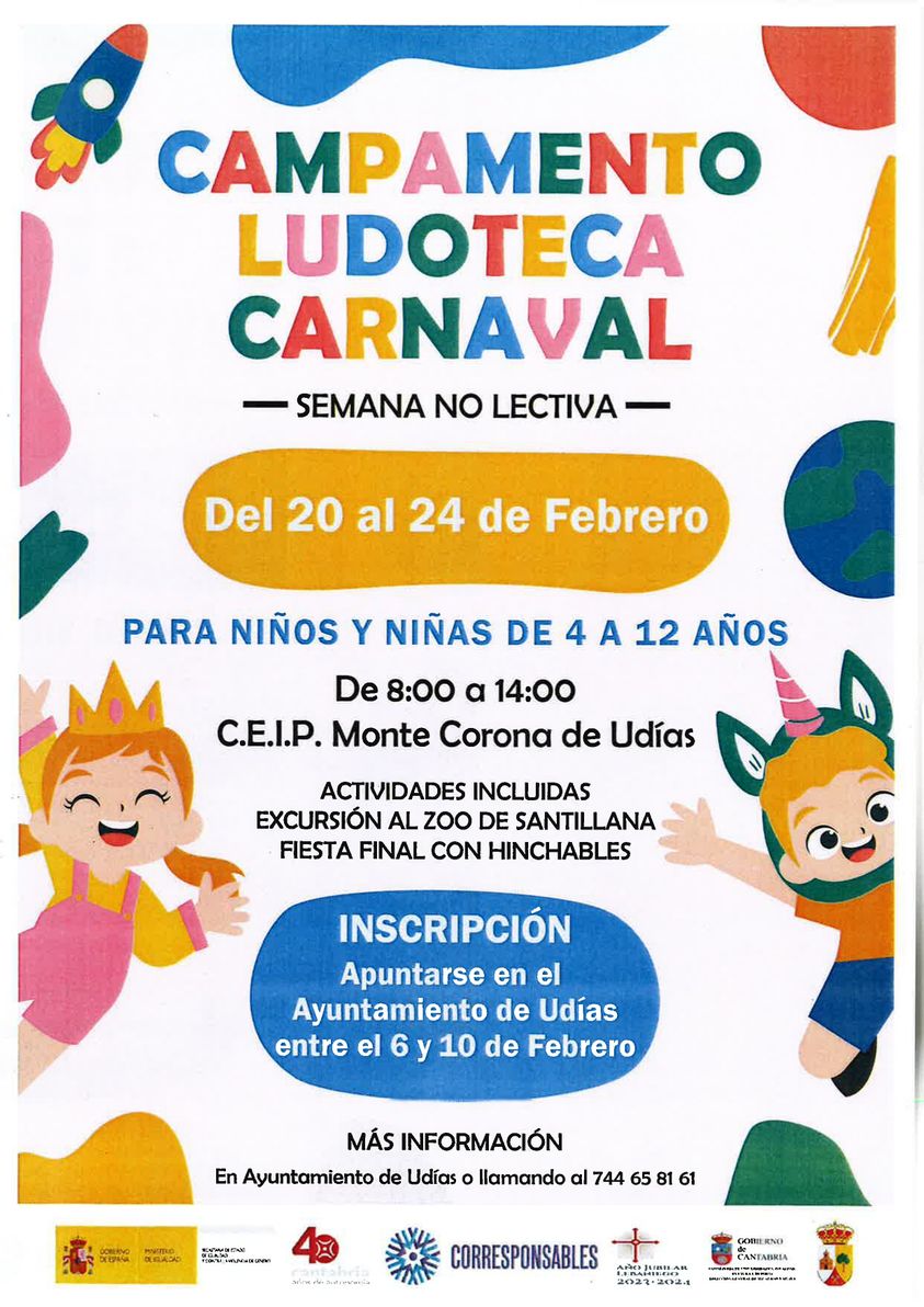Campamento Ludoteca Carnaval 2023 – Udías