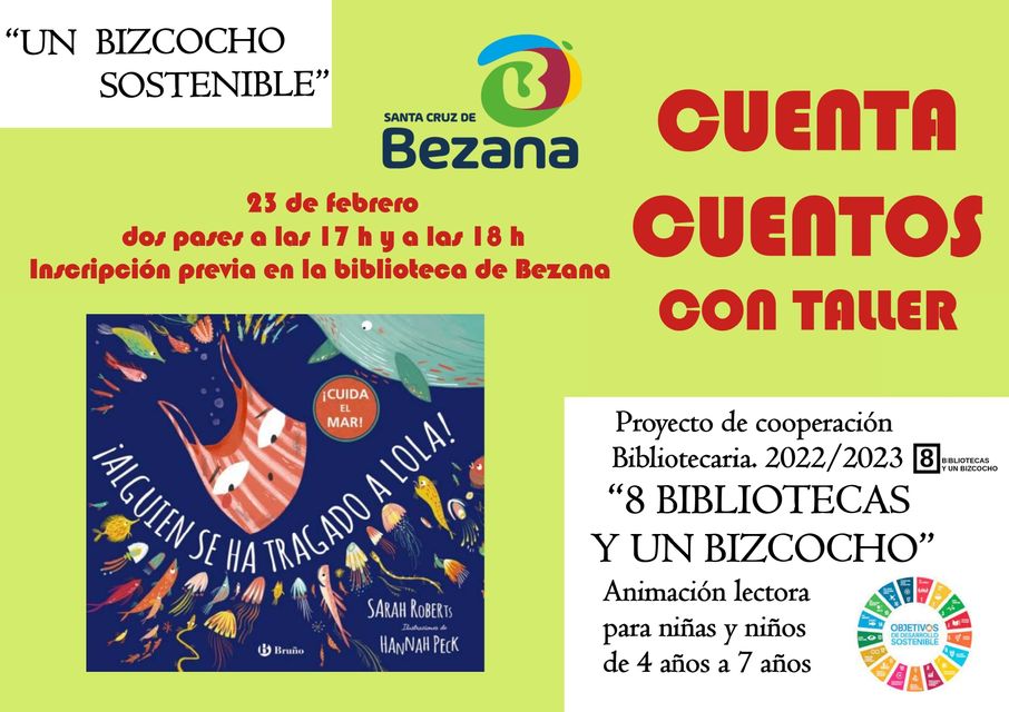 Cuentacuentos con Taller –  23 Febrero