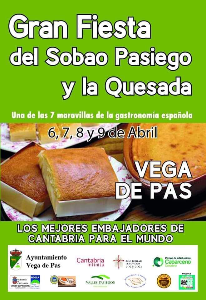Gran Fiesta del Sobao Pasiego  y la Quesada 2023
