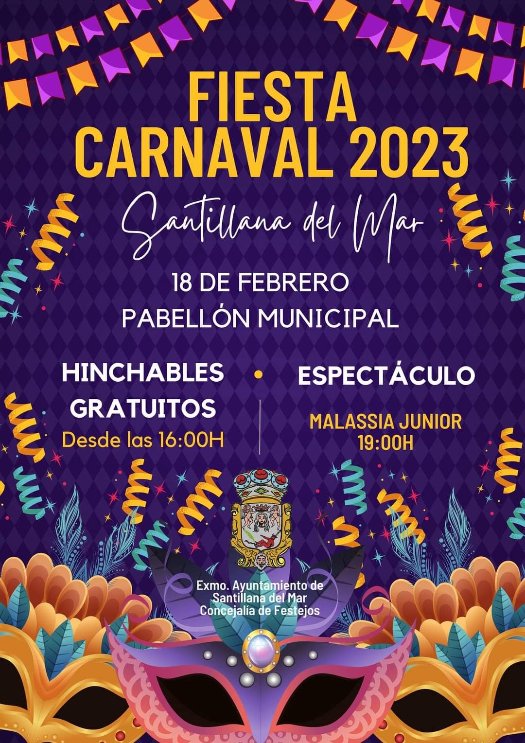 Fiesta Carnaval Santillana del Mar 2023
