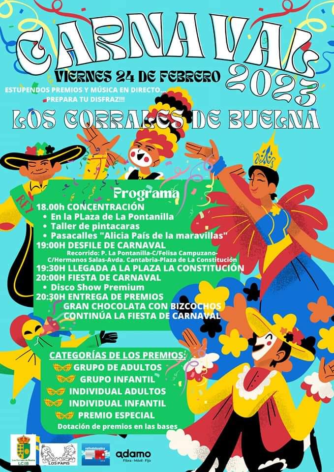 Carnaval Los Corrales de Buelna 2023