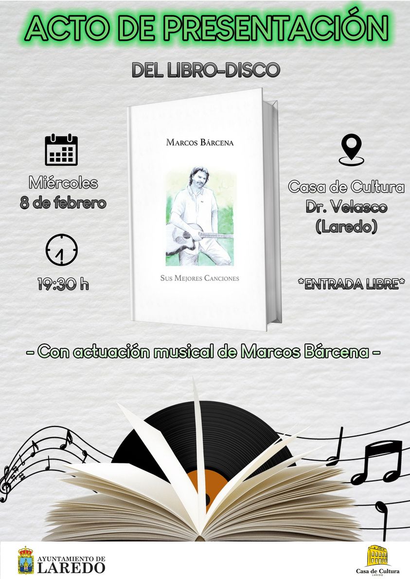 Presentación del Libro – Marcos Bárcena – Laredo