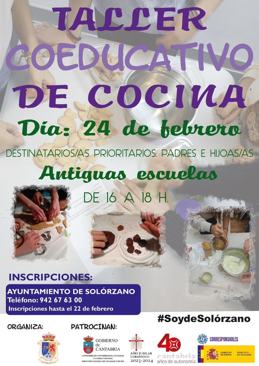 Taller Educativo de Cocina – 24 Febrero