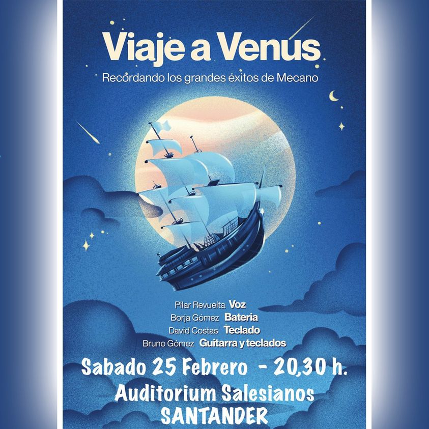 Viaje A venus – Tributo a Mecano – 25F