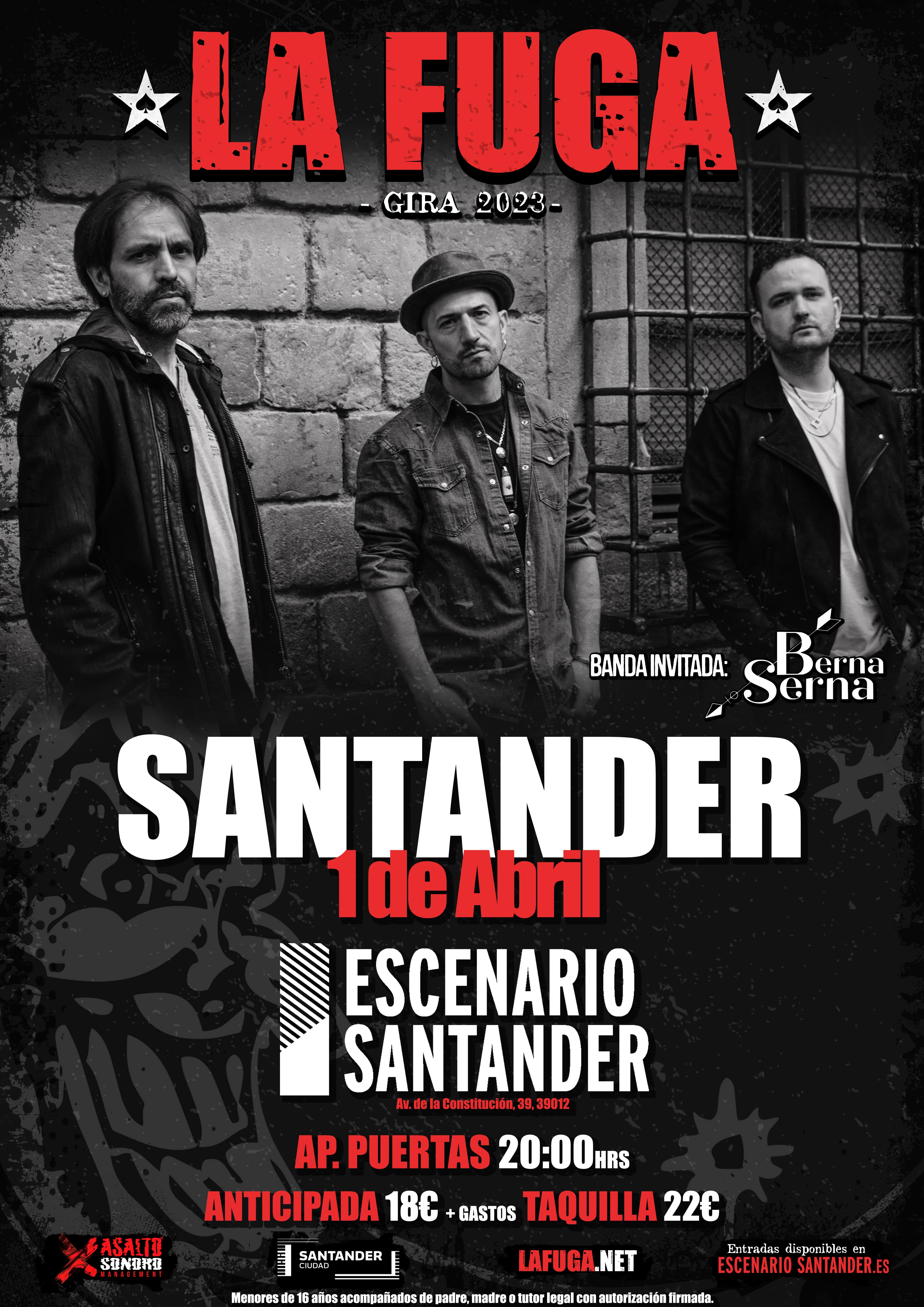 Concierto La Fuga – SANTANDER