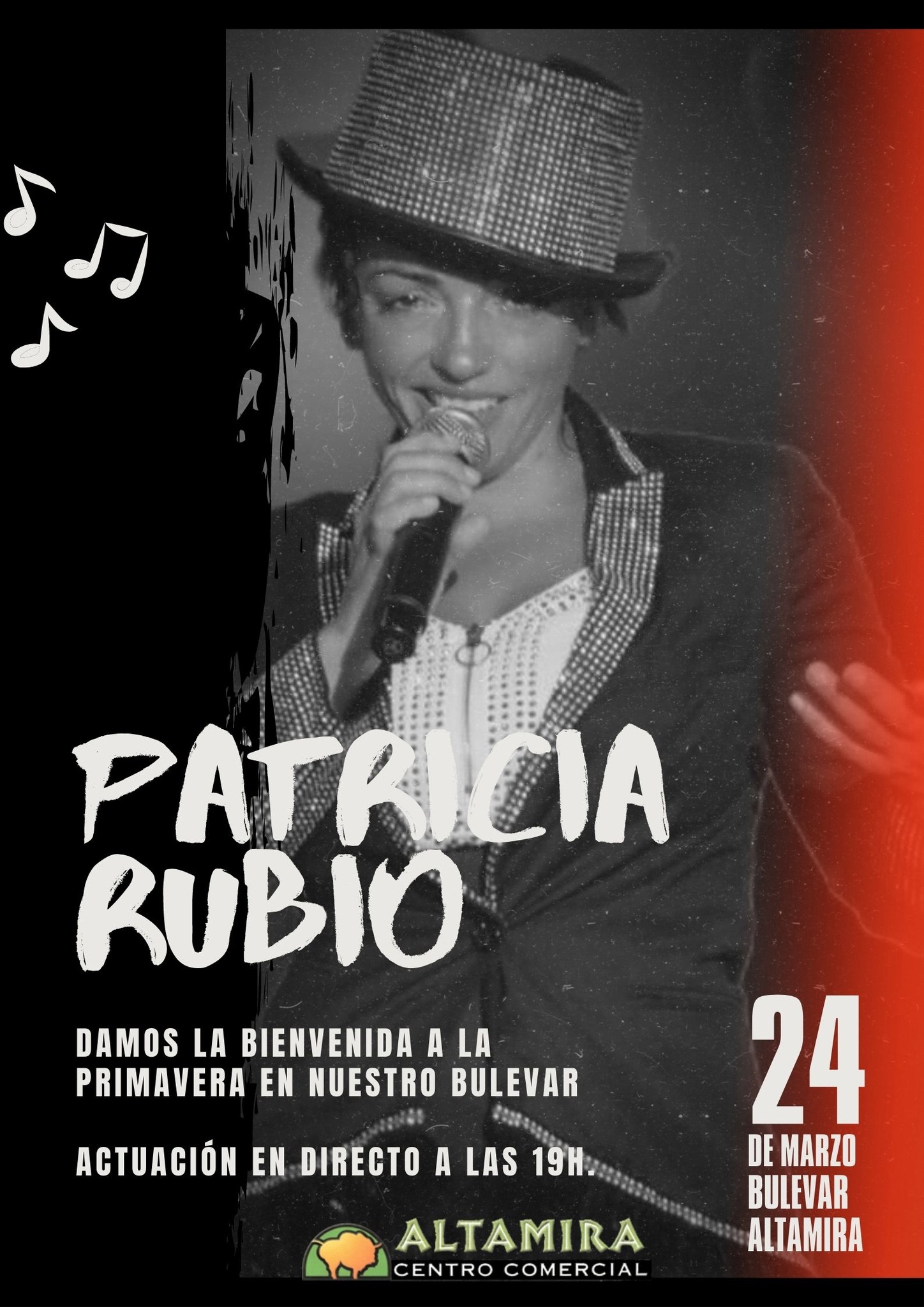 Concierto Patricia Rubio – 24 Marzo