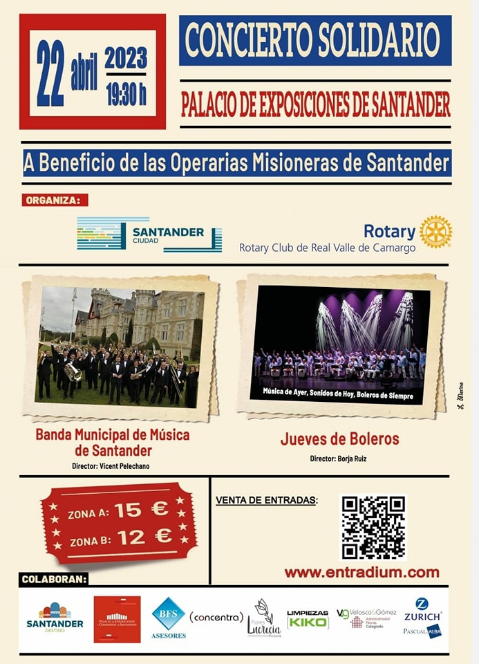 Concierto Solidario –  22 Abril