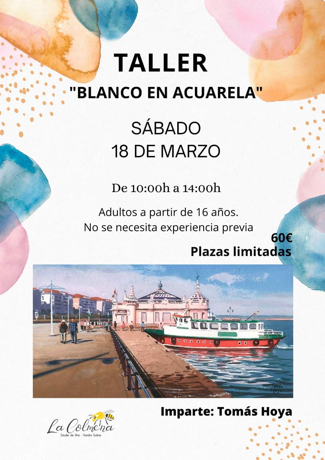 TALLER BLANCO EN ACUARELA