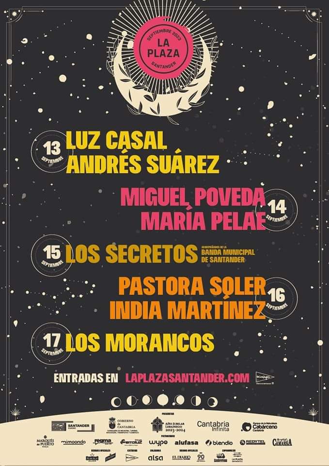 Conciertos la Plaza Santander 2023