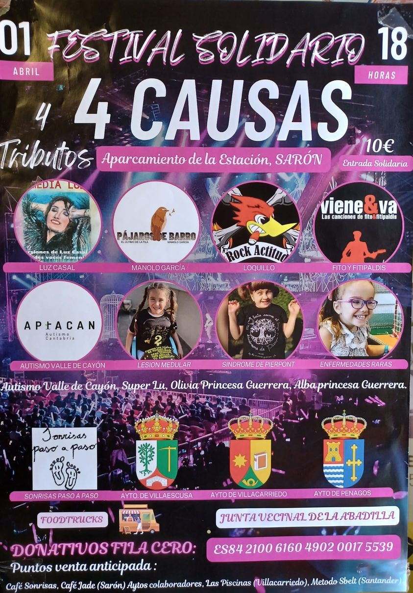 Festival Solidario 4 Causas 2023