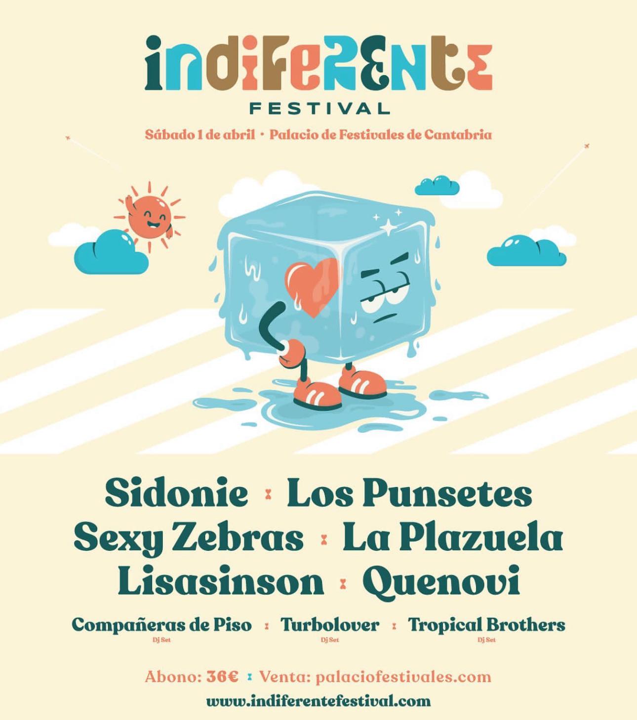 Indiferente Festival 2023 – Cartel Entradas