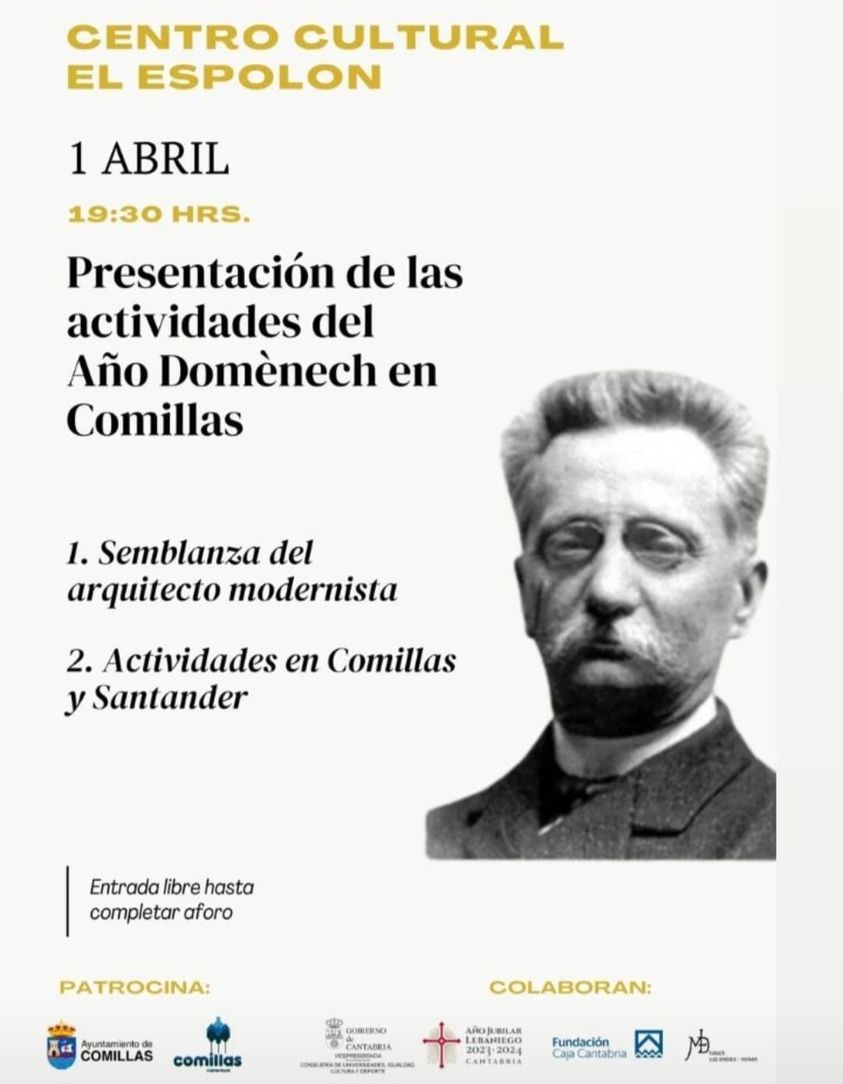 Presentación de las actividades del Año Domenech en Comillas