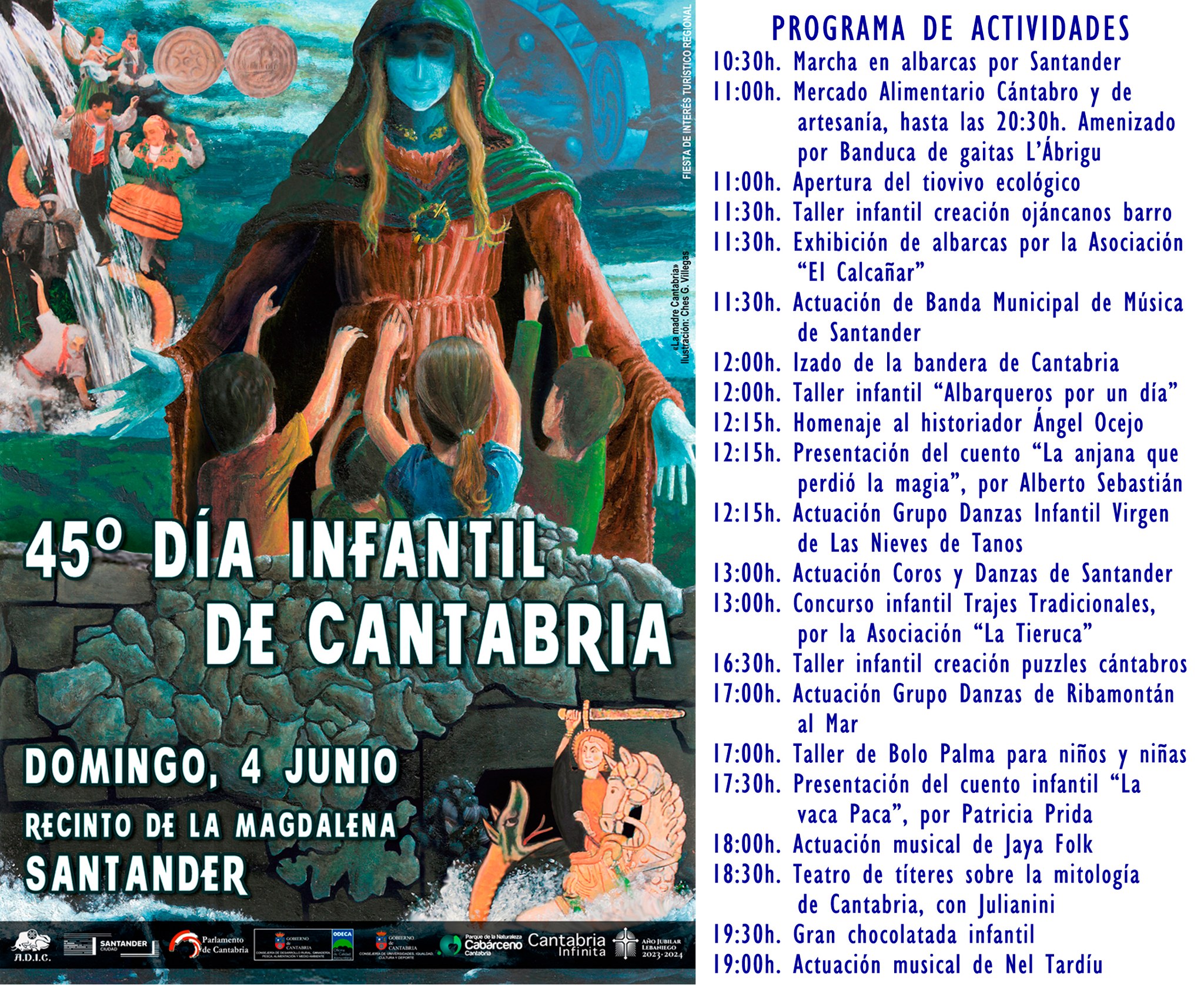 Programa Dia Infantil de Cantabria 2023