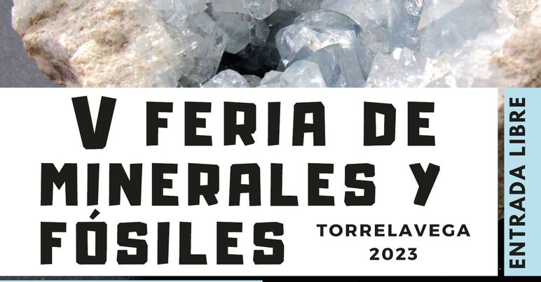 V Feria de Minerales y Fósiles Torrelavega 2023