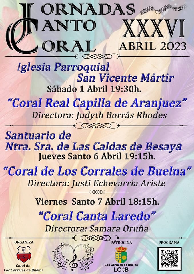 XXXVI Jornadas de Canto Coral  Abril 2023
