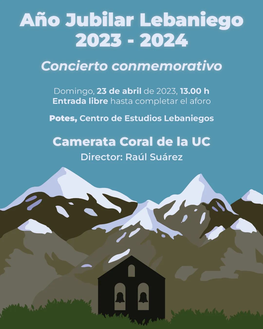 Concierto conmemorativo del Año Jubilar Lebaniego 2023-2024 de la Camerata Coral de la UC