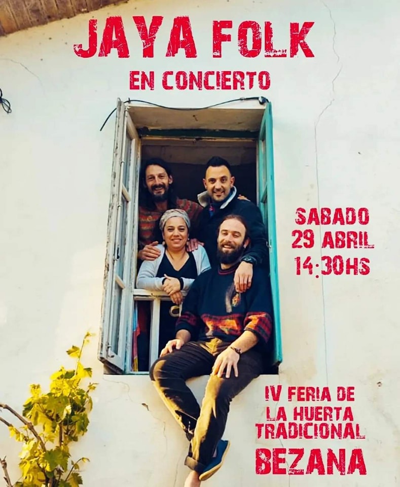 Concierto Jaya Folk  – 29 Abril