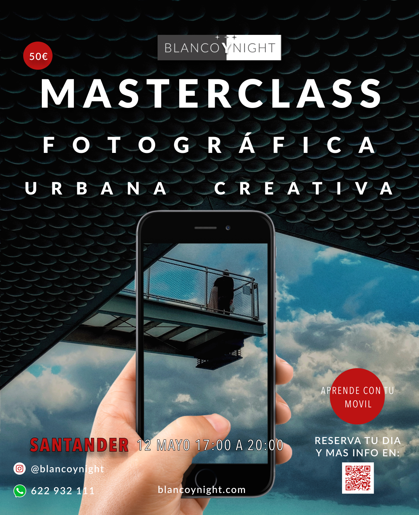 Masterclass fotográfica urbana con Blancoynight