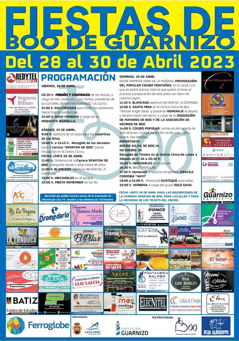 Fiestas de Boo de Guarnizo 2023