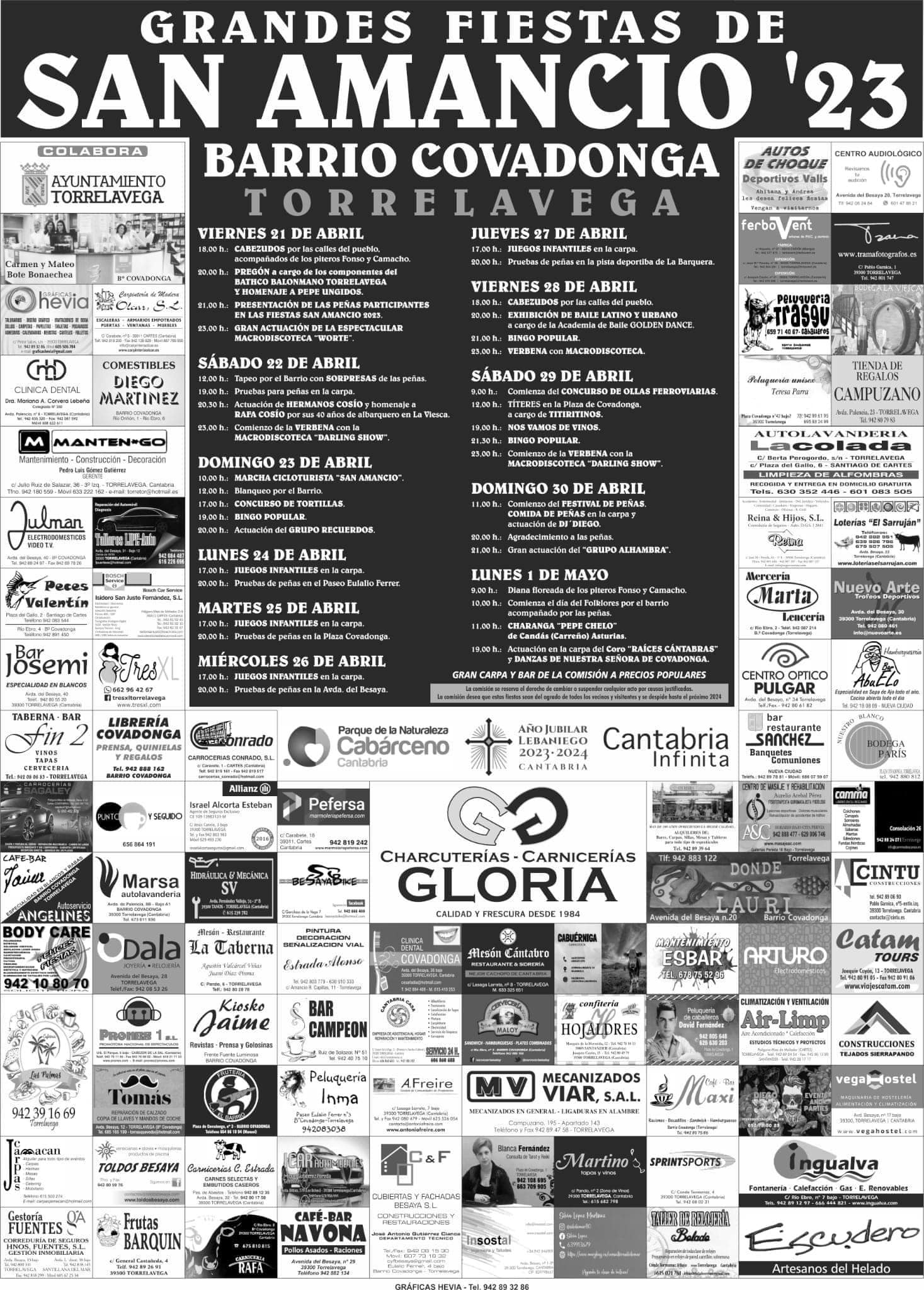 Grandes Fiestas de San Amancio 2023 - Barrio Covadonga