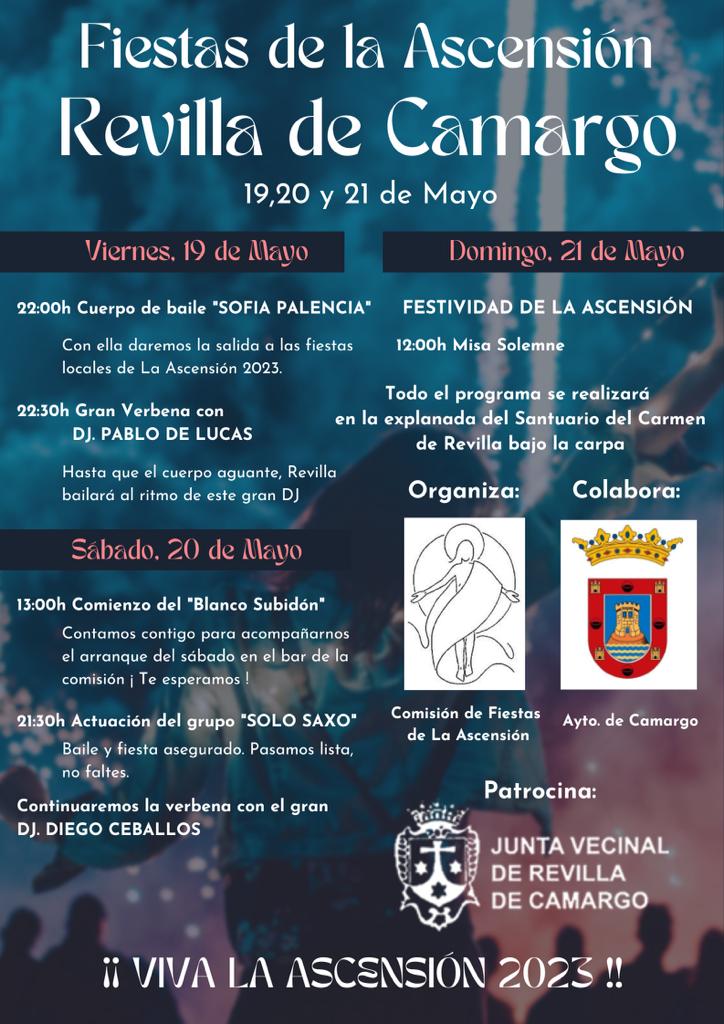 Fiestas de la Ascensión Revilla de Camargo 2023