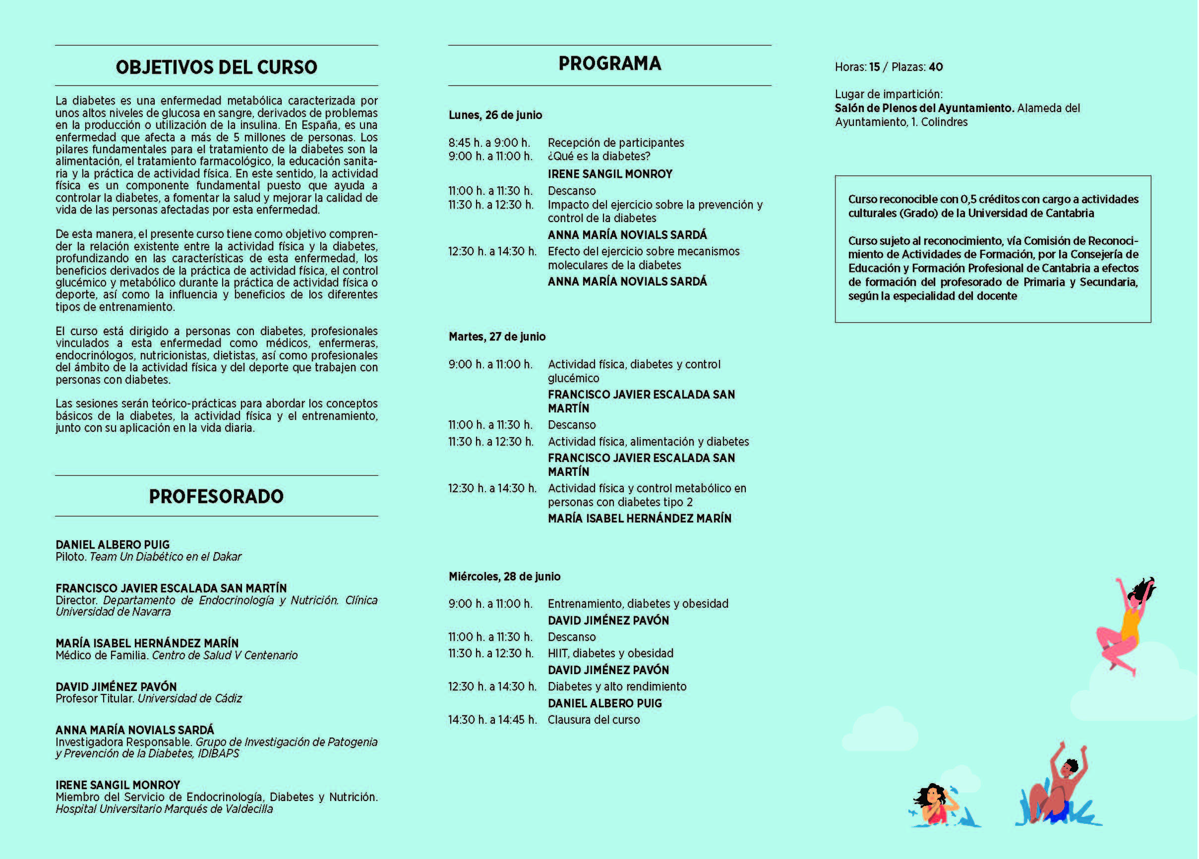 Curso: Actividad física y diabetes